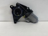 Rear door window regulator with motor