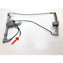 Front door window regulator with motor