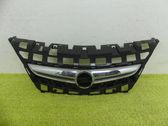 Front bumper upper radiator grill