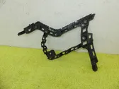 Bumper support mounting bracket corner