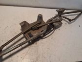Front wiper linkage and motor