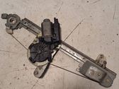 Rear door window regulator with motor