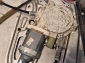 Rear door window regulator with motor