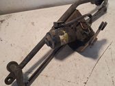 Front wiper linkage and motor