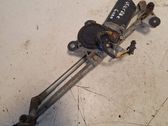 Front wiper linkage and motor