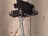 Rear door window regulator with motor