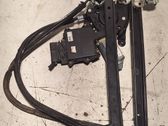 Rear door window regulator with motor