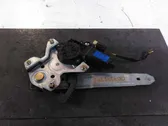 Rear window lifting mechanism without motor