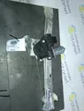 Rear window lifting mechanism without motor