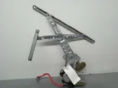 Rear window lifting mechanism without motor