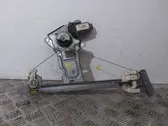 Rear window lifting mechanism without motor