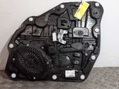Rear window lifting mechanism without motor