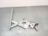 Rear door window regulator with motor