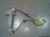 Rear door window regulator with motor