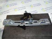 Rear door window regulator with motor