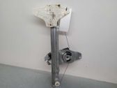 Rear door window regulator with motor