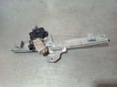 Rear door window regulator with motor