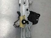Rear window lifting mechanism without motor