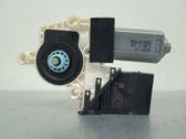 Rear door window regulator with motor