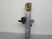 Rear window lifting mechanism without motor
