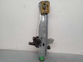 Rear window lifting mechanism without motor