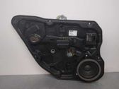 Rear window lifting mechanism without motor