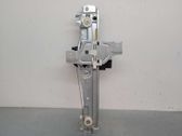 Rear window lifting mechanism without motor