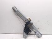 Rear window lifting mechanism without motor