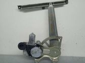 Rear door window regulator with motor