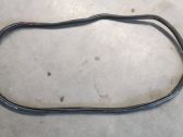 Rubber seal rear door