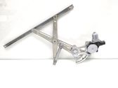 Front door window regulator with motor