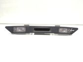 Trunk door license plate light bar