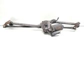 Front wiper linkage and motor