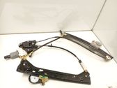 Front door window regulator with motor