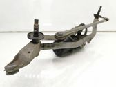Front wiper linkage and motor