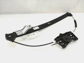 Rear window lifting mechanism without motor