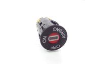 Passenger airbag on/off switch