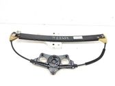 Rear window lifting mechanism without motor