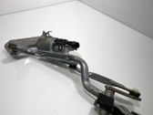 Front wiper linkage and motor
