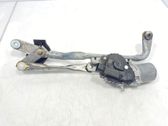 Front wiper linkage and motor