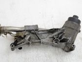 Oil filter mounting bracket