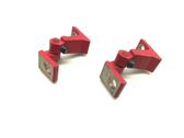 Rear door hinge set