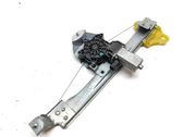 Rear door window regulator with motor