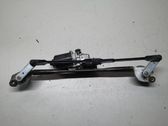 Front wiper linkage and motor