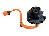 Electric car charge socket