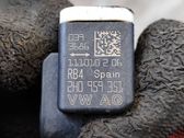 Airbag deployment crash/impact sensor