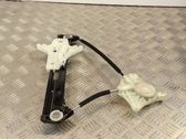 Rear window lifting mechanism without motor