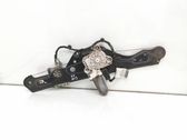 Rear door window regulator with motor