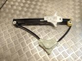 Rear window lifting mechanism without motor
