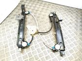Rear window lifting mechanism without motor